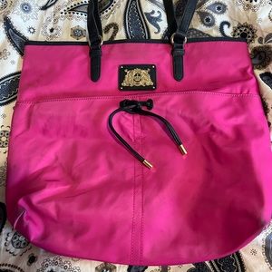 Pink Juicy Couture tote bag